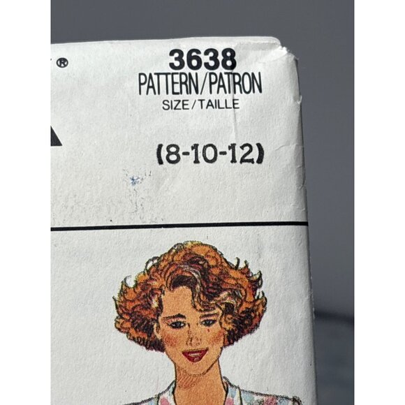 Butterick 3638 Misses Skirts Sewing Pattern Size 8-10-12 Uncut 1986 - Picture 2 of 10